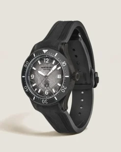 Montblanc Iced Sea Automatic Date 0 Oxygen - Schwarz - Stahl - Keramik - MB134017 - Uhr