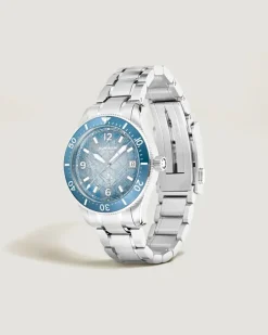Montblanc Iced Sea Automatic Date 0 Oxygen - Hellblau - STAHL, ALUMINIUM - MB134022 - Uhr