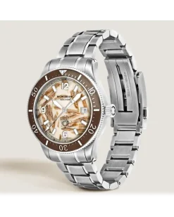 Montblanc Iced Sea Automatic Date 0 Oxygen - Weiß - Stahl - Keramik - MB134025 - Uhr