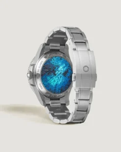 Montblanc Iced Sea 0 Oxygen Deep 4810 - Blau - Titan - MB135634 - Uhr