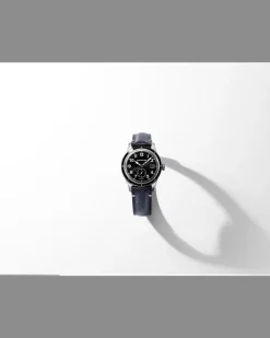 Montblanc 1858 Small Second 0 Oxygen - Schwarz - Stahl - Keramik - MB136355 - Uhr