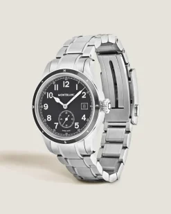 Montblanc 1858 Small Second 0 Oxygen - Schwarz - Stahl - Keramik - MB136355 - Uhr