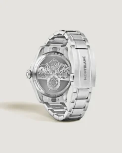 Montblanc 1858 Small Second 0 Oxygen - Schwarz - Stahl - Keramik - MB136355 - Uhr