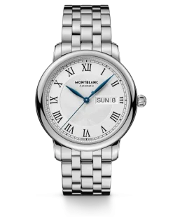 Montblanc Star Legacy Automatic Day & Date Stahl - MB128687 - Uhr