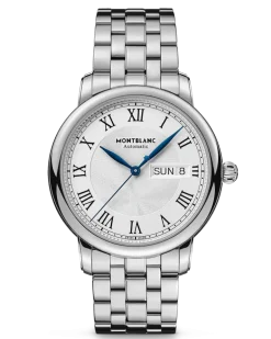 Montblanc Star Legacy Automatic Day & Date Stahl - MB128687 - Uhr