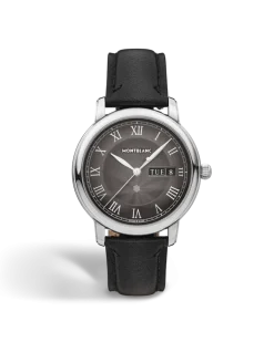 Montblanc Star Legacy Automatic Day & Date Anthrazit - Stahl - MB134296 - Uhr