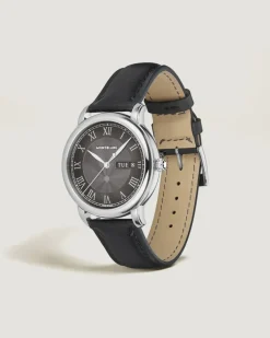 Montblanc Star Legacy Automatic Day & Date Anthrazit - Stahl - MB134296 - Uhr