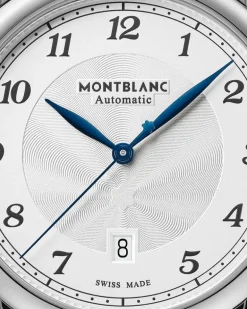 Montblanc Star Legacy Automatic Date Stahl - MB128681 - Uhr