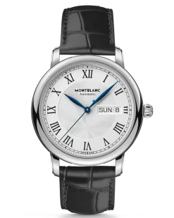 Montblanc Star Legacy Automatic Day & Date Stahl - MB128686 - Uhr