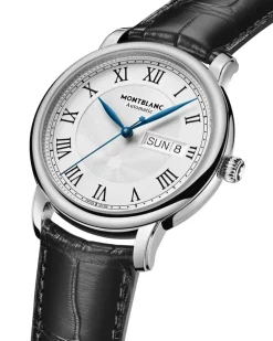 Montblanc Star Legacy Automatic Day & Date Stahl - MB128686 - Uhr