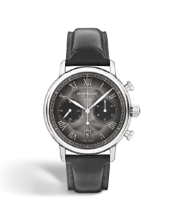 Montblanc Star Legacy Chronograph Anthrazit - Stahl - MB136357 - Uhr
