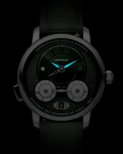 Montblanc Star Legacy Nicolas Rieussec Chronograph Grün - Stahl - MB132947 - Uhr