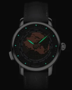 Montblanc Star Legacy Orbis Terrarum - Grau - Stahl - MB128675 - Uhr