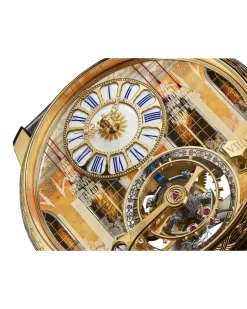 Montblanc Star Legacy Suspended Exo Tourbillon Château de Versailles Limited Edition - 8 Exemplare - Gelbgold - - MB134295 - Uhr