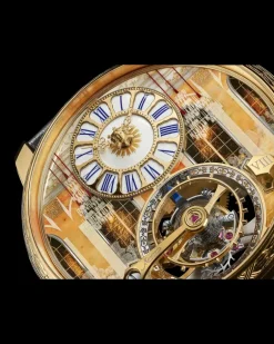 Montblanc Star Legacy Suspended Exo Tourbillon Château de Versailles Limited Edition - 8 Exemplare - Gelbgold - - MB134295 - Uhr