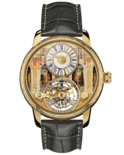 Montblanc Star Legacy Suspended Exo Tourbillon Château de Versailles Limited Edition - 8 Exemplare - Gelbgold - - MB134295 - Uhr