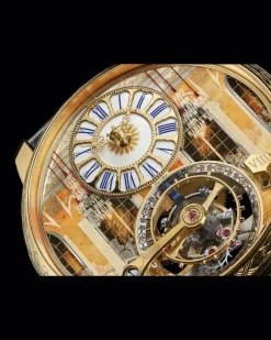 Montblanc Star Legacy Suspended Exo Tourbillon Château de Versailles Limited Edition - 8 Exemplare - Gelbgold - - MB134295 - Uhr
