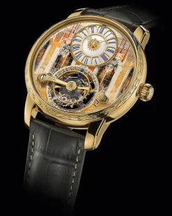 Montblanc Star Legacy Suspended Exo Tourbillon Château de Versailles Limited Edition - 8 Exemplare - Gelbgold - - MB134295 - Uhr