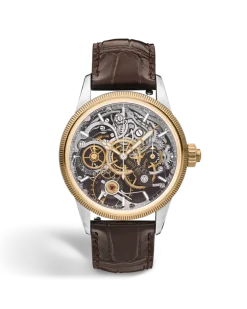 Montblanc 1858 The Unveiled Minerva Chronograph Limited Edition - 100 Exemplare - Braun - MB134281 - Uhr