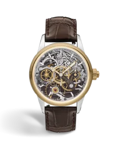 Montblanc 1858 The Unveiled Minerva Chronograph Limited Edition - 100 Exemplare - Braun - MB134281 - Uhr
