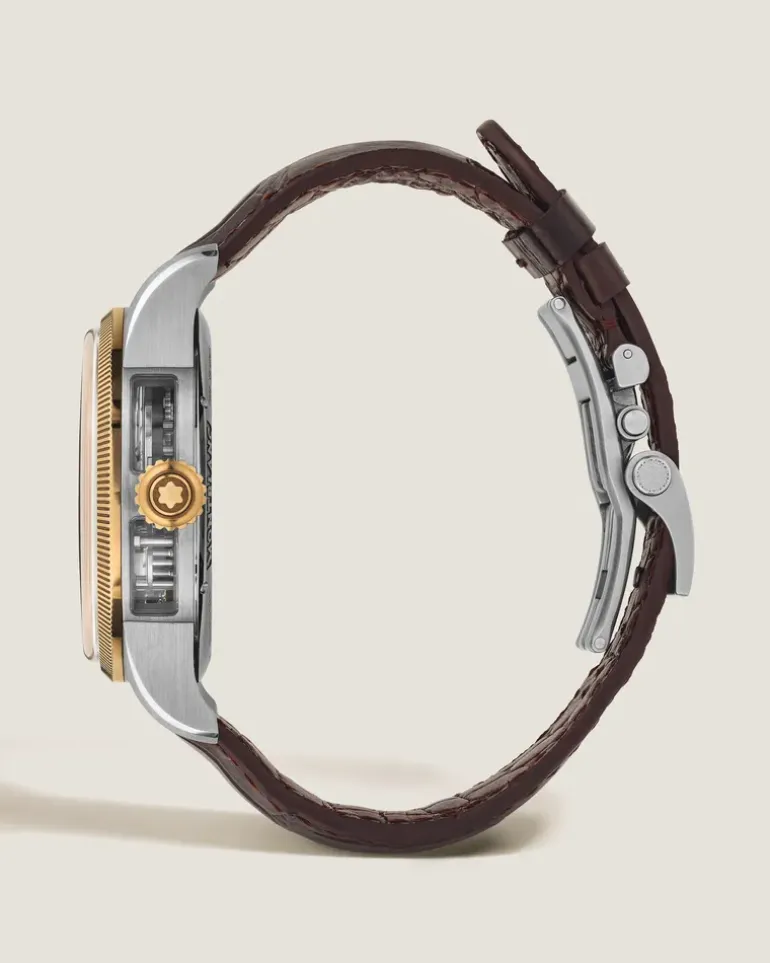 Montblanc 1858 The Unveiled Minerva Chronograph Limited Edition - 100 Exemplare - Braun - MB134281 - Uhr