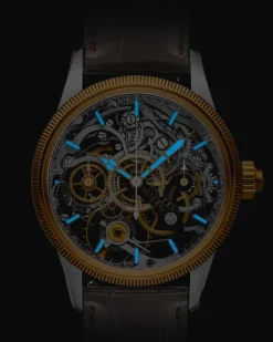 Montblanc 1858 The Unveiled Minerva Chronograph Limited Edition - 100 Exemplare - Braun - MB134281 - Uhr