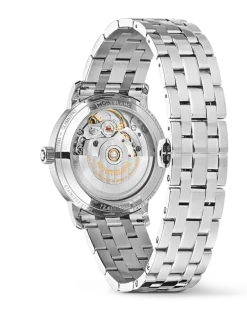 Montblanc Tradition Automatic Date Hellblau - Stahl - MB131297 - Uhr