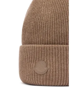 Mütze mit Logo Beige