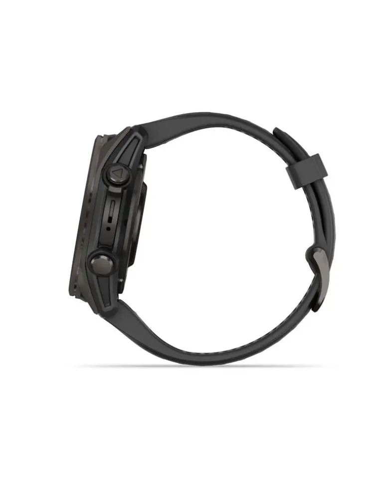 Mulfifunktions-Smartwatch FENIX 8 - 43 mm AMOLED mit Solarladung Schwarz
