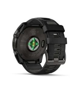 Mulfifunktions-Smartwatch FENIX 8 - 51 mm mit Solarladung Dunkelgrau