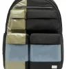 Multi-Pkts - Color-block Rucksack mit mehreren Taschen - Rucksäcke - Unisex - Bunt