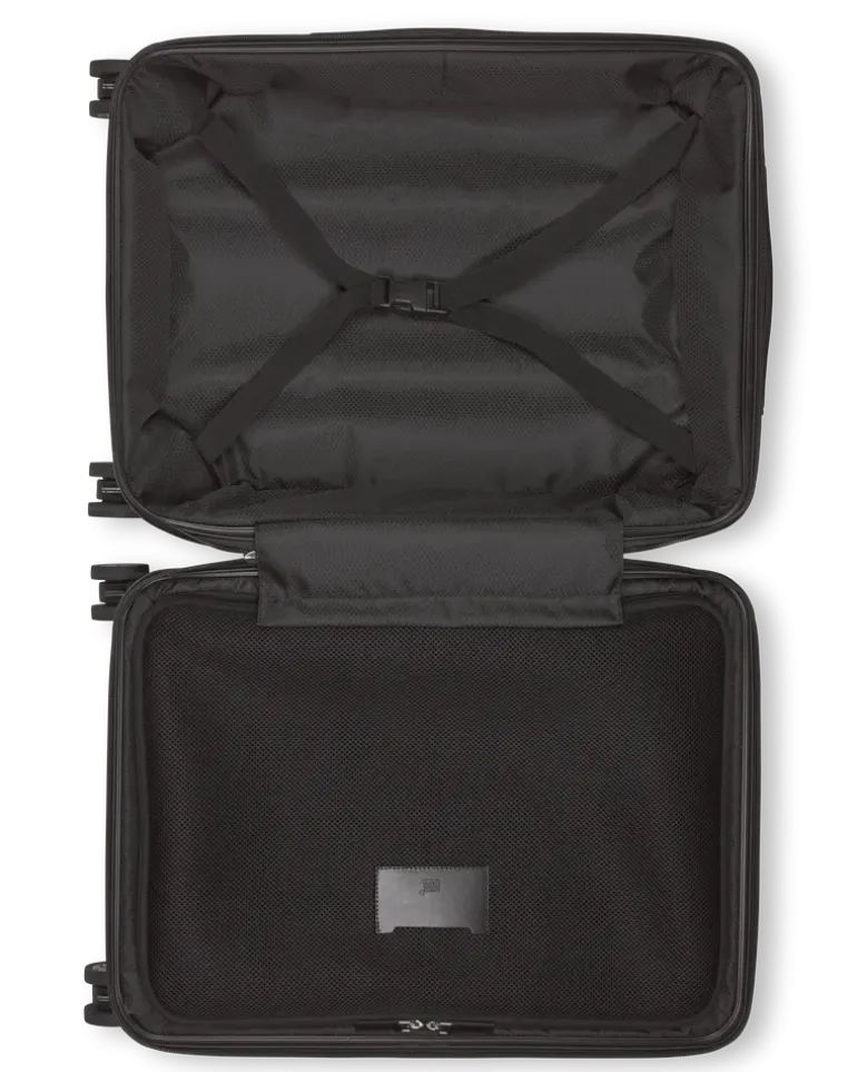 MY4810 Kabinenkoffer mit Vordertasche - Schwarz - MB131959 - Handgepäck