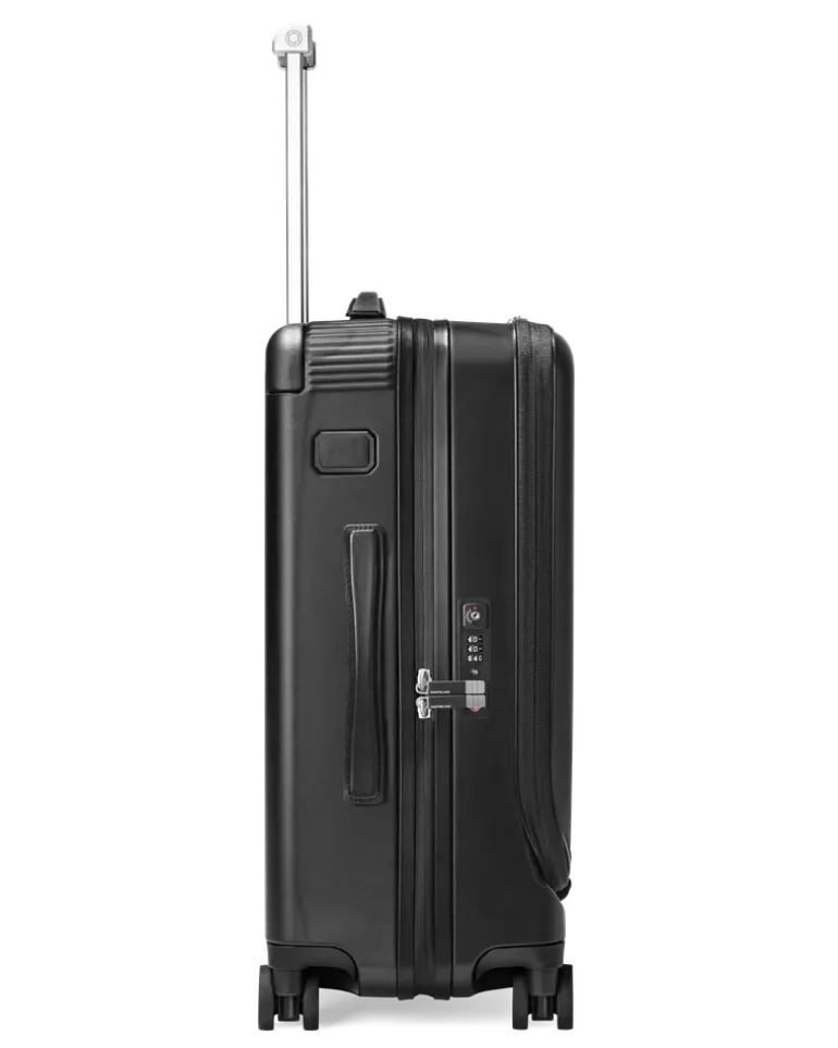 MY4810 Kabinenkoffer mit Vordertasche - Schwarz - MB131959 - Handgepäck