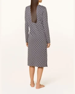Nachthemd Comfort Essentials lila Dunkelblau