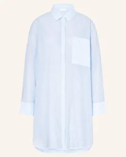 Nachthemd Serie Cotton Stripes blau Hellblau