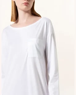 Nachthemd Serie Sleepsation Mit 3/4-Arm weiss