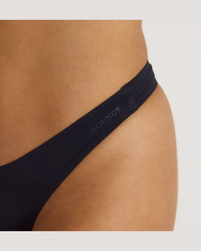 Nahtloser String - Schwarz Black
