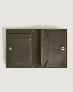 Nano Continental-Brieftasche aus Corteccia-Sfumato-Leder - Khaki - Leder - MB220272 - Brieftaschen