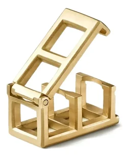 Node Double-Square-Schließe - Gold