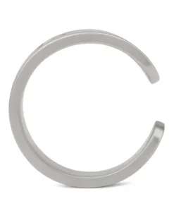 Number Reference Ear Cuff - Silber