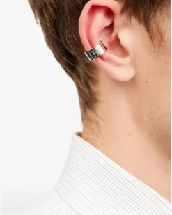 Numeric Ear Cuff - Silber