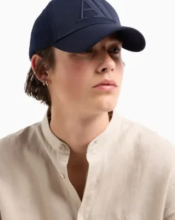 Nylonstoff mit einem Futter aus Baumwolle Essential Marineblau