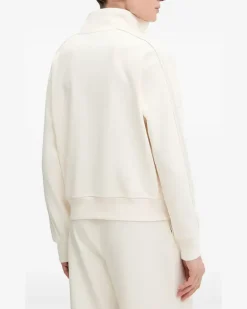Octavia Sweatshirtjacke mit Logo - Nude