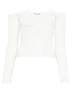 Odessa Langarmshirt - Weiß