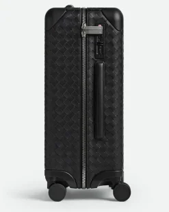 Odyssey Intrecciato Handgepäck-Koffer-Schwarz - Unisex
