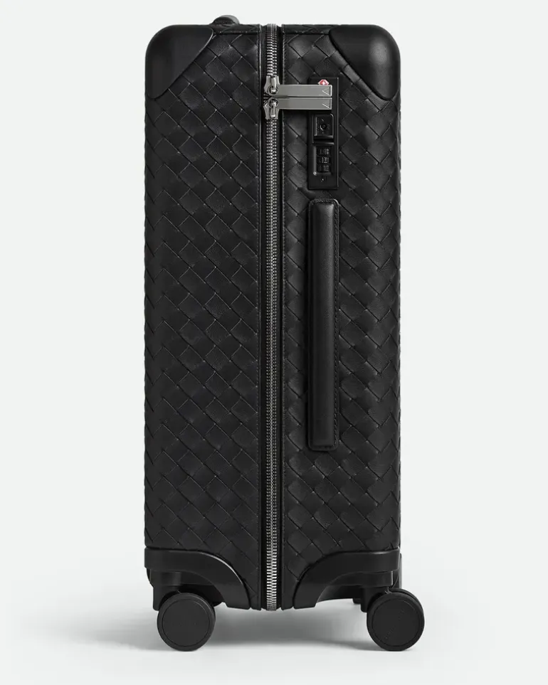 Odyssey Intrecciato Handgepäck-Koffer-Schwarz - Unisex