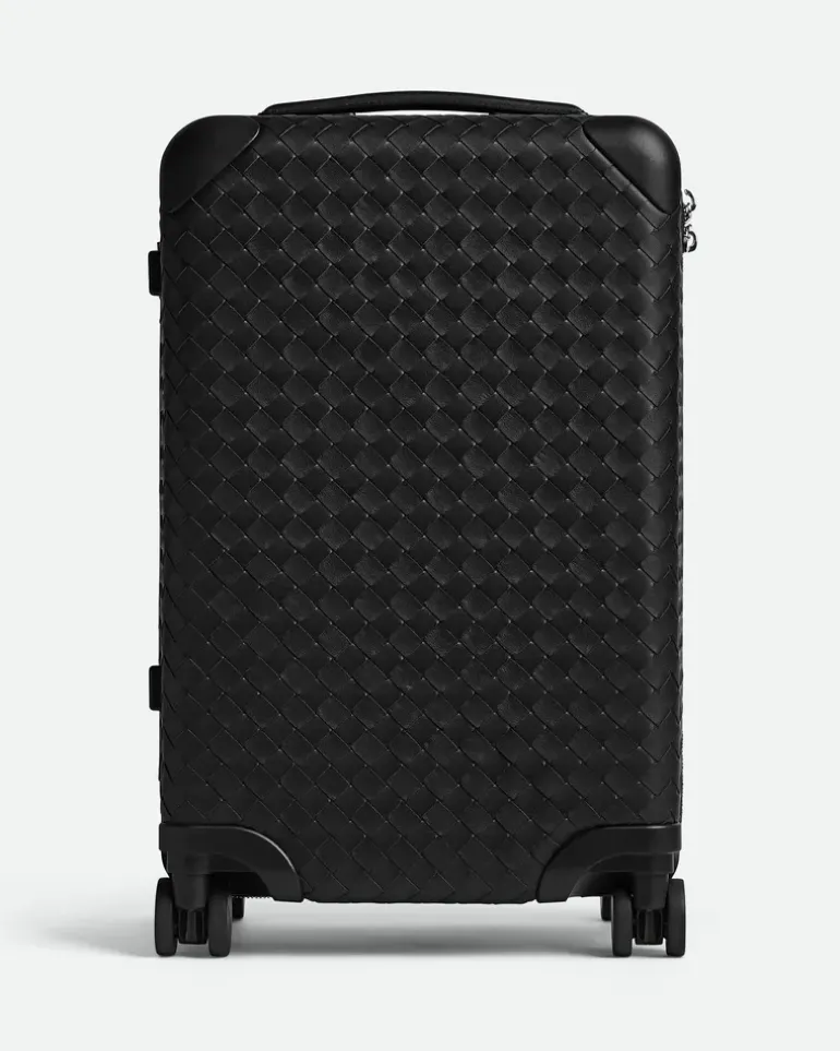 Odyssey Intrecciato Handgepäck-Koffer-Schwarz - Unisex