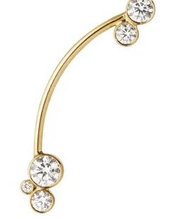Ohrring Stellari Diamant Gold