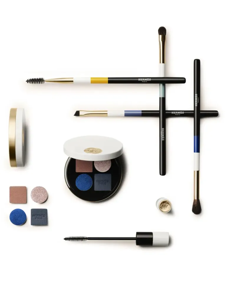 Ombres d', Lidschattenpalette mit vier Nuancen Blue