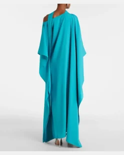 One-Shoulder-Kaftan Barths TüRkis